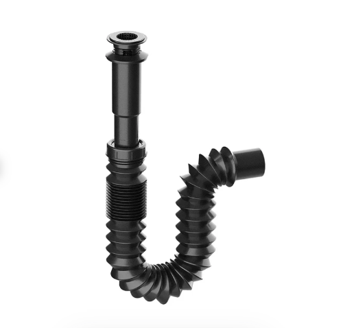 Cespol Para Lavabo Negro 2235N Fleximatic